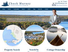 Tablet Screenshot of chuckmurney.com